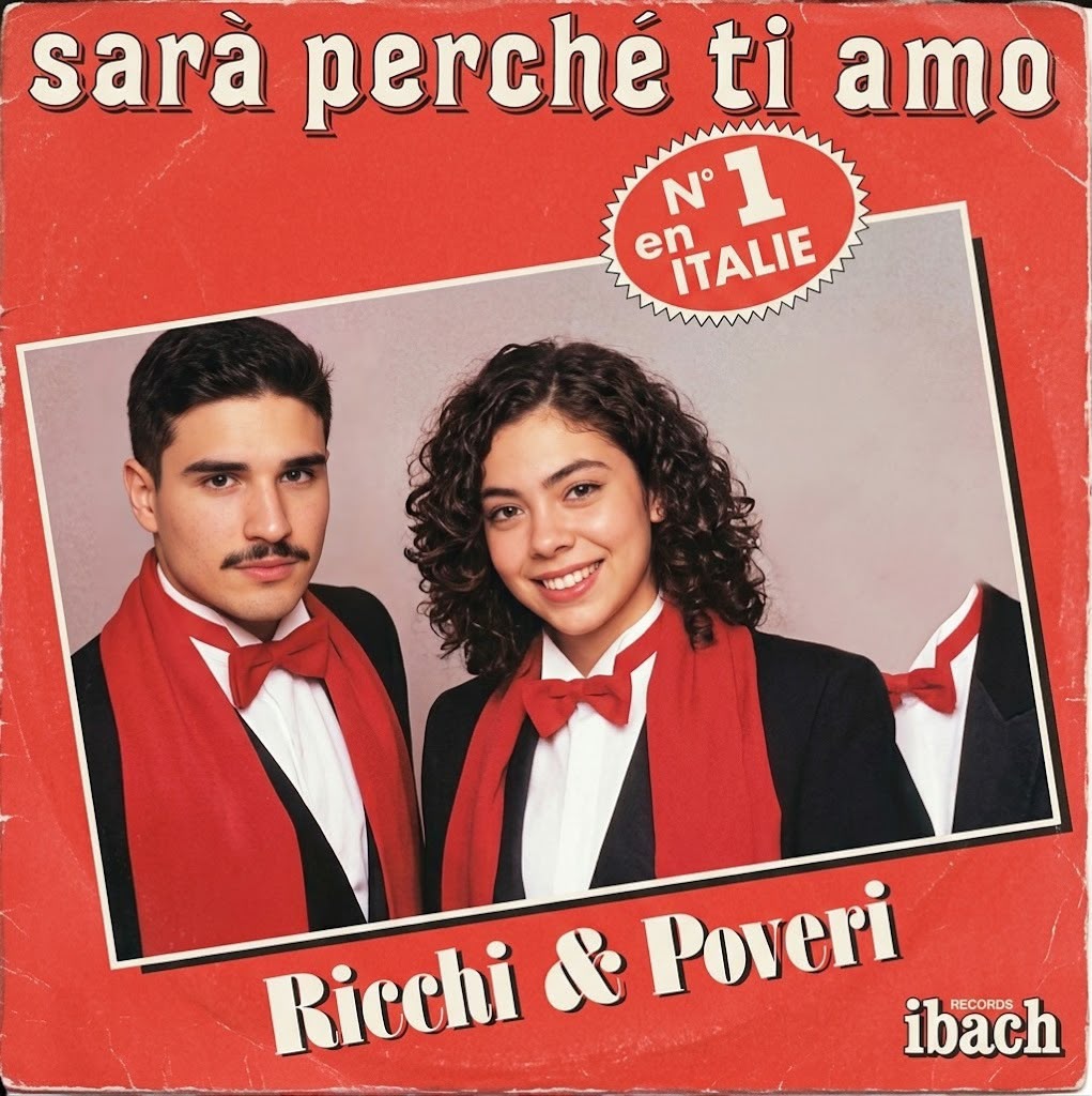 Capa personalizada de Sarà perché ti amo